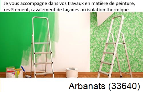 Peintre sols à Arbanats-33640